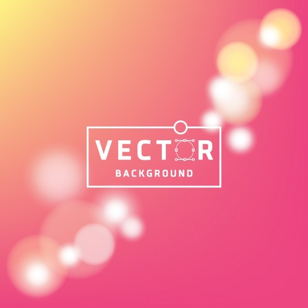 Vector gratuito fondo colorido con efecto bokeh