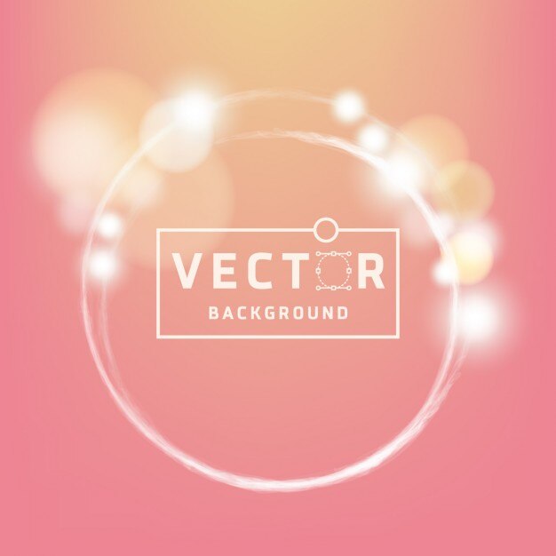 Fondo colorido con efecto bokeh
