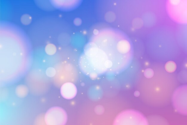 Fondo colorido efecto bokeh