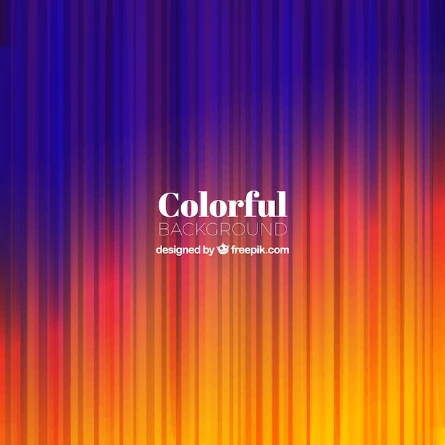 Fondo colorido con formas diferentes