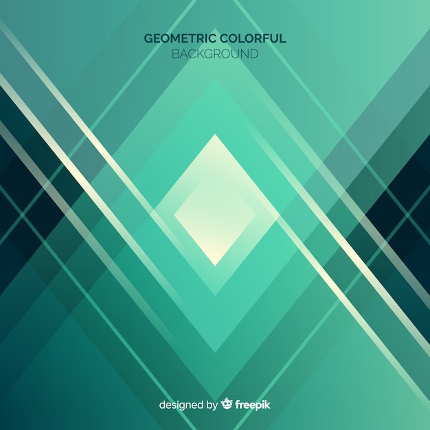 Fondo colorido geométrico