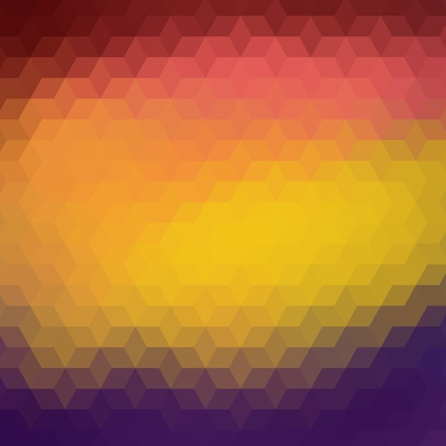 Fondo colorido hecho de formas poligonales