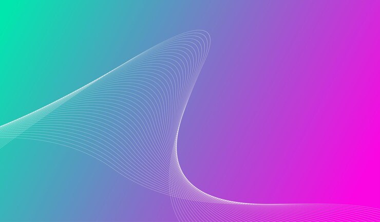 Vector gratuito un fondo colorido con una línea ondulada en el centro.
