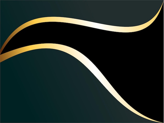 Fondo colorido de la onda de oro