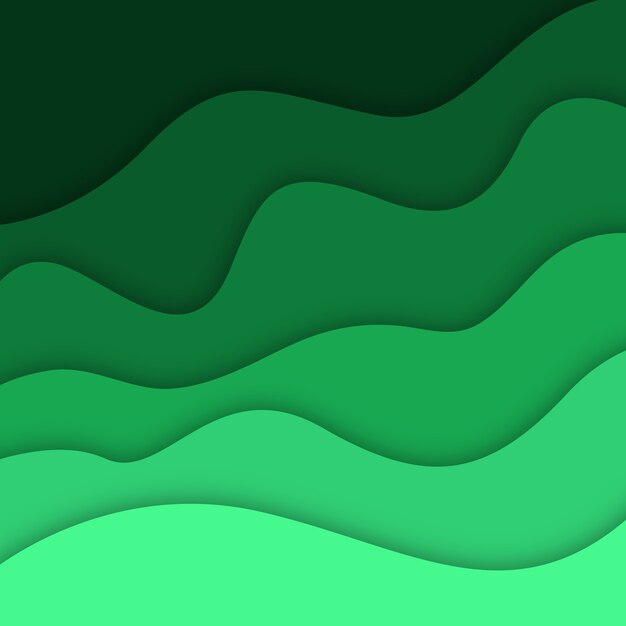 Fondo colorido de Papercut del vector