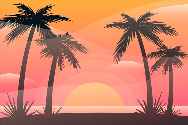 Fondo colorido de verano