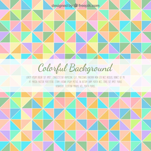 Fondo colorido