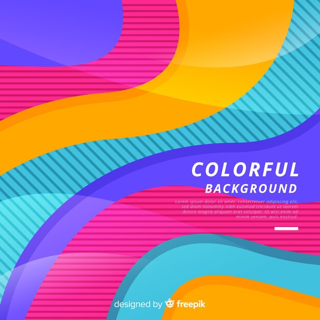 Fondo colorido