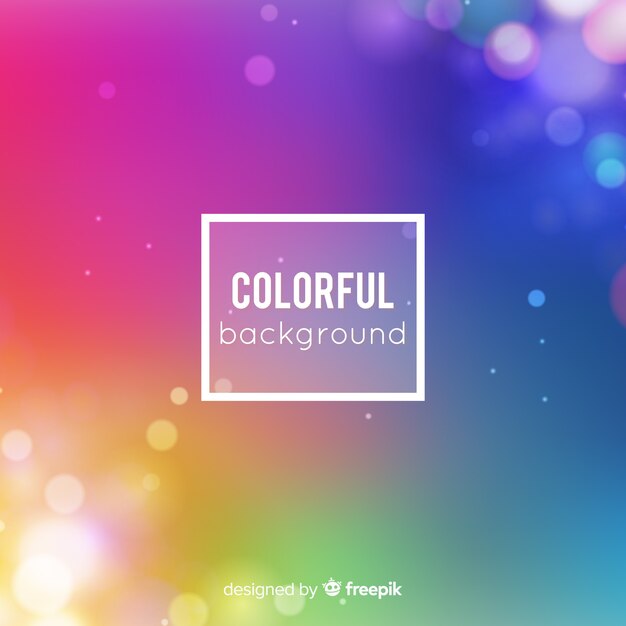 Fondo colorido