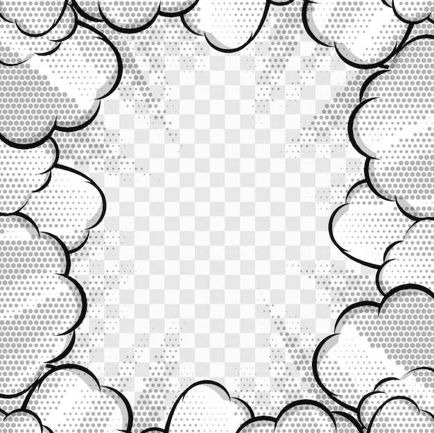 Fondo cómico moderno