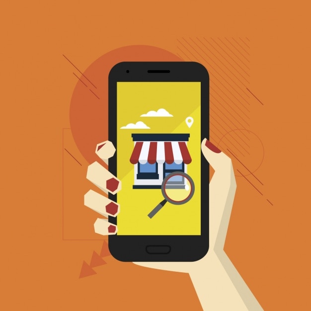 Fondo de compras en línea