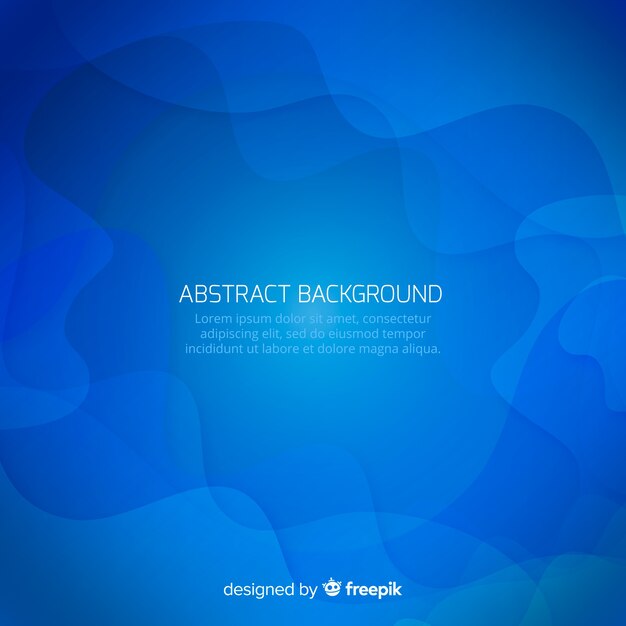 Fondo con con concepto de formas abstractas onduladas