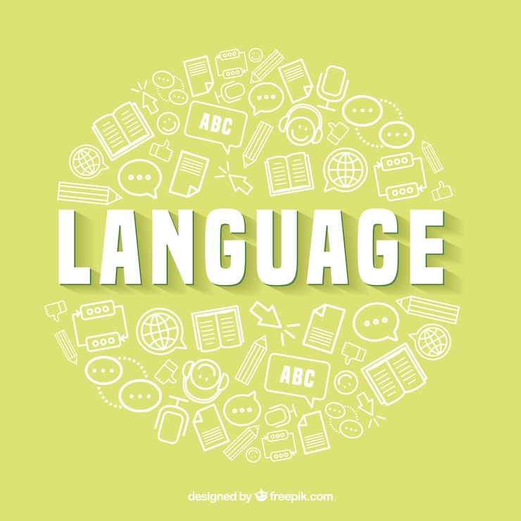 Vector gratuito fondo de concepto de idiomas