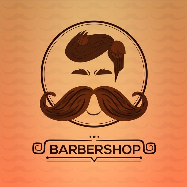 Fondo concepto movember con bigote