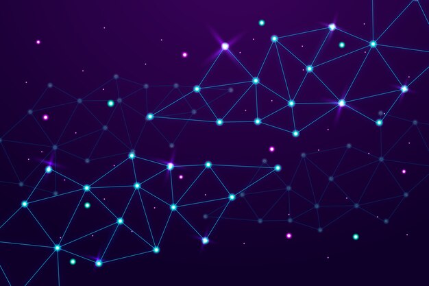 Fondo de conexión degradado