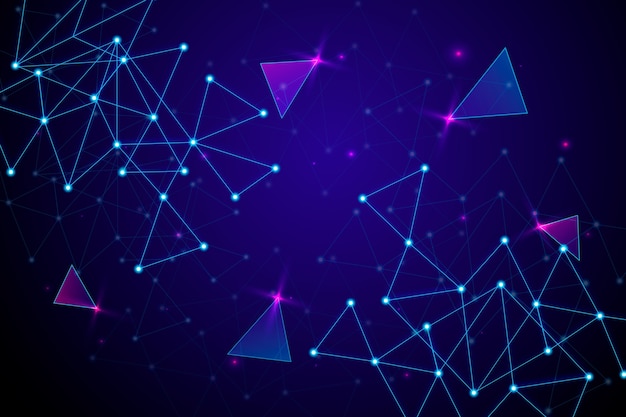 Fondo de conexión de gradiente