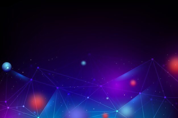 Fondo de conexión de gradiente