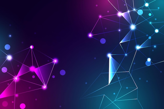 Fondo de conexión de red degradado