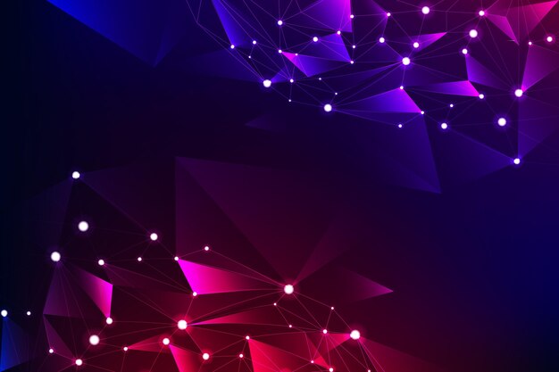 Fondo de conexión de red degradado