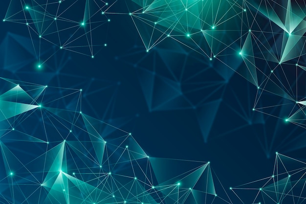 Fondo de conexión de red degradado