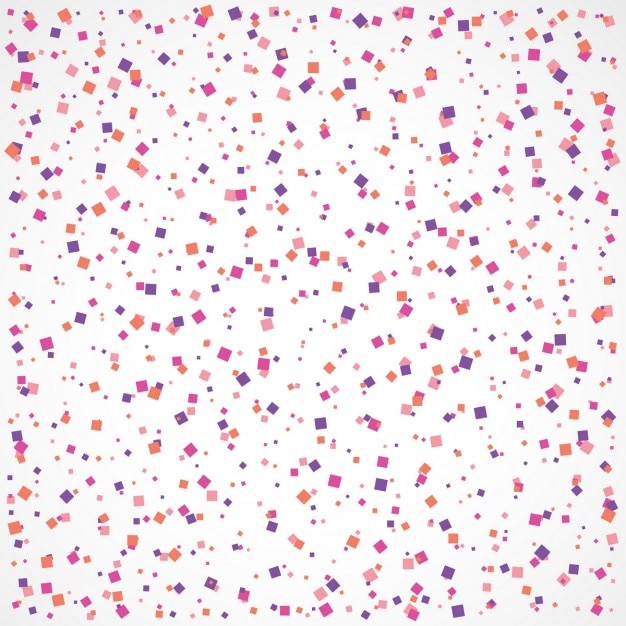 Fondo de confeti colorido