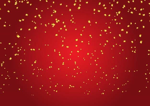 Fondo de confeti dorado