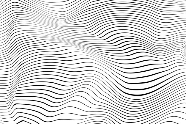 Fondo de contorno abstracto dibujado a mano