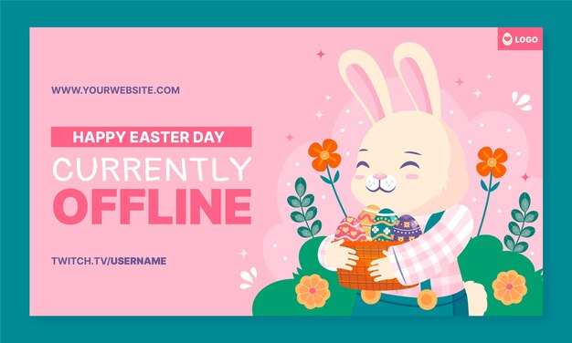 Fondo de contracción para la celebración de pascua