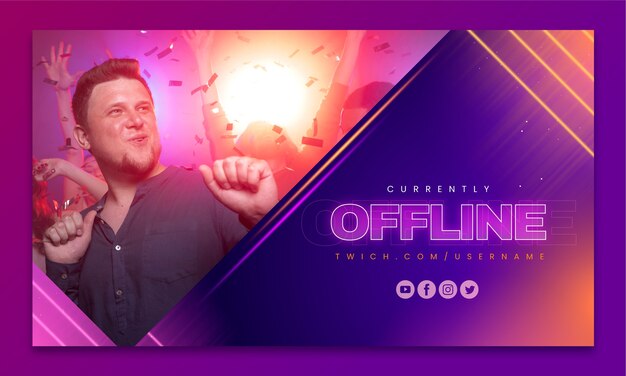 Fondo de contracción de fiesta de club nocturno realista