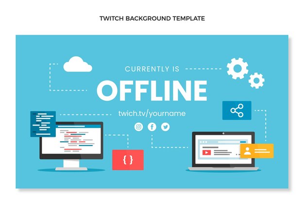 Fondo de contracción de tecnología mínima de diseño plano