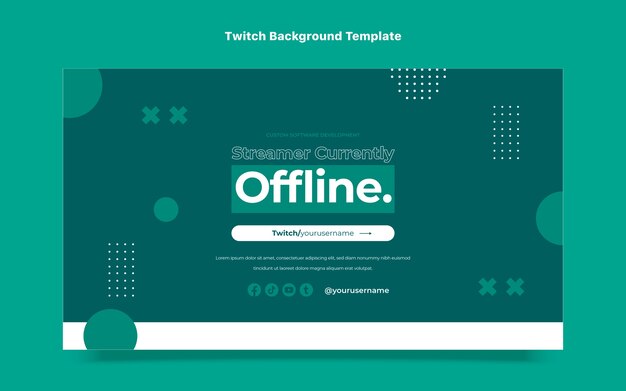 Fondo de contracción de tecnología mínima de diseño plano