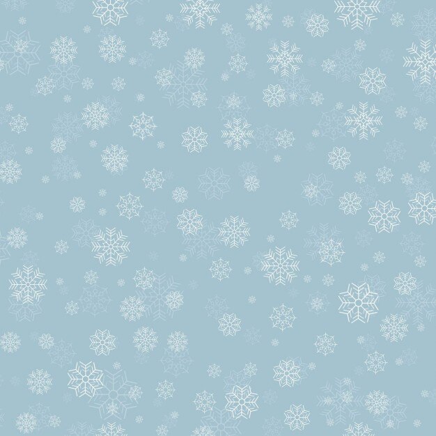 Fondo de copos de nieve