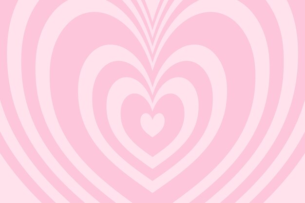 Fondo de corazón de flores silvestres de diseño plano