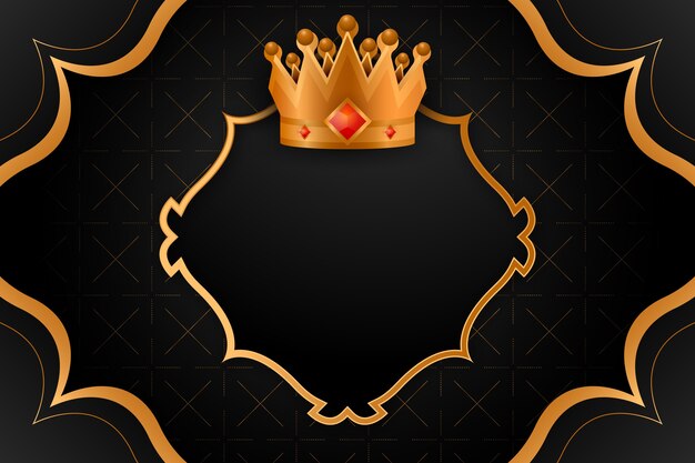 Fondo de corona degradado