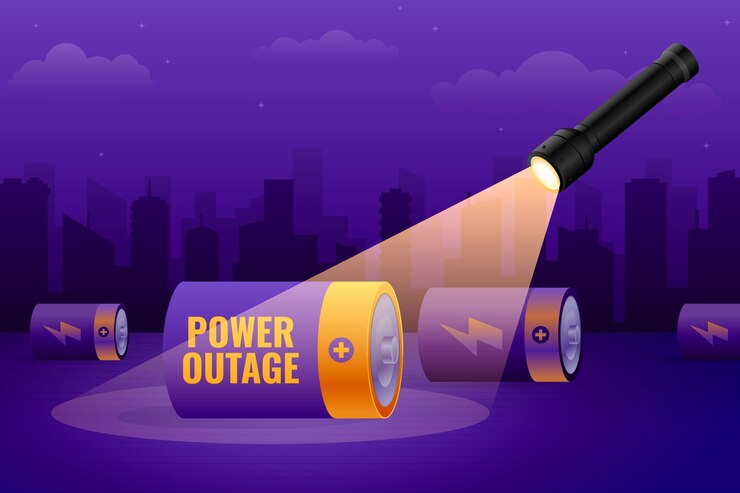 Vector gratuito fondo de corte de energía degradado