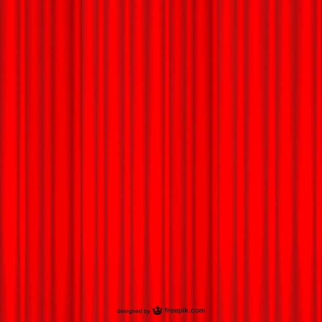 Fondo de cortina roja