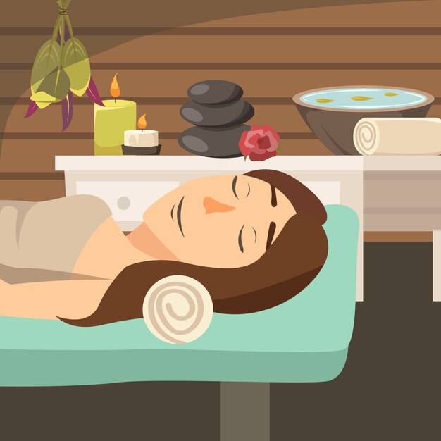 Fondo de cosmetología natural