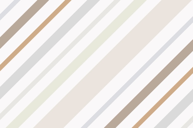 Fondo crema, patrón de rayas en vector de diseño estético beige