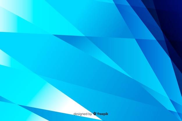 Fondo de cristal azul roto abstracto