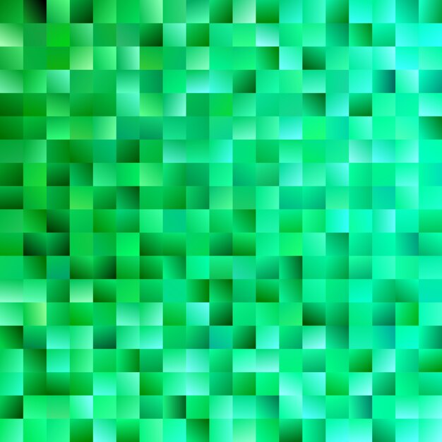 Fondo cuadrado abstracto verde