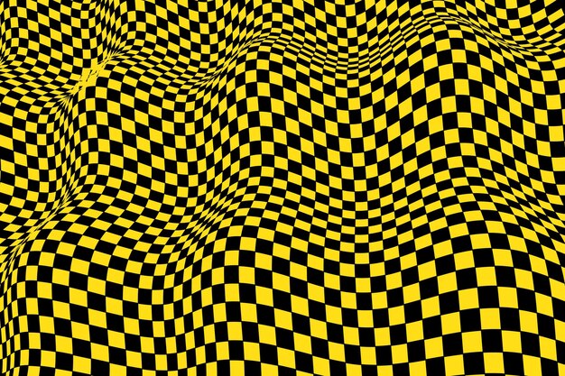 Fondo cuadriculado distorsionado
