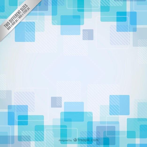 Fondo con cuadros azules