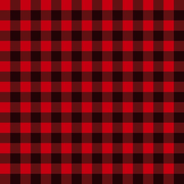 Fondo de cuadros de búfalo rojo oscuro