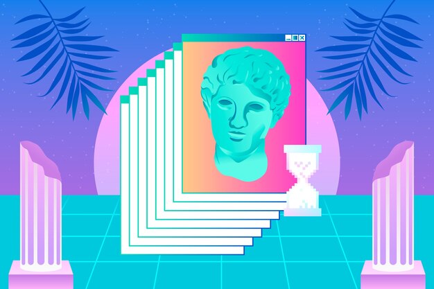 Fondo de cultura de fanzine degradado