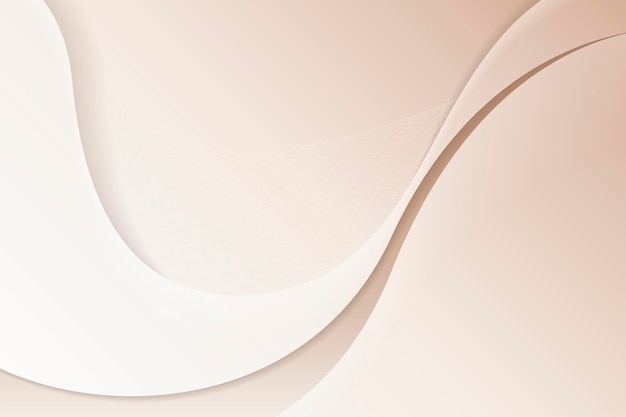 Fondo curvo abstracto de color beige