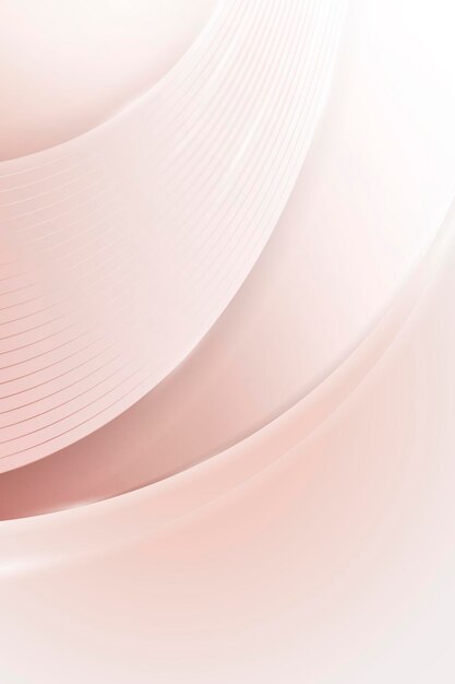 Fondo curvo abstracto rosa suave
