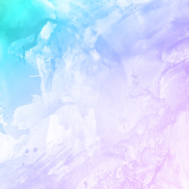 Fondo decorativo acuarela abstracta colorida
