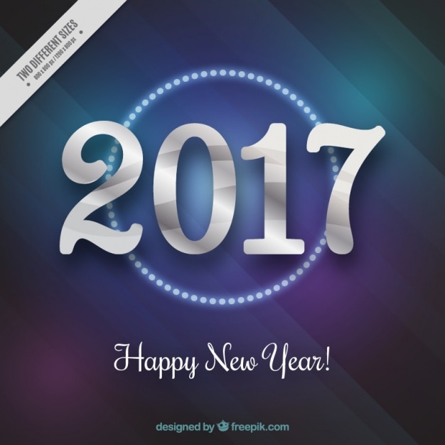 Vector gratuito fondo decorativo de año nuevo con colores oscuros