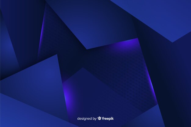 Fondo decorativo azul metálico abstracto