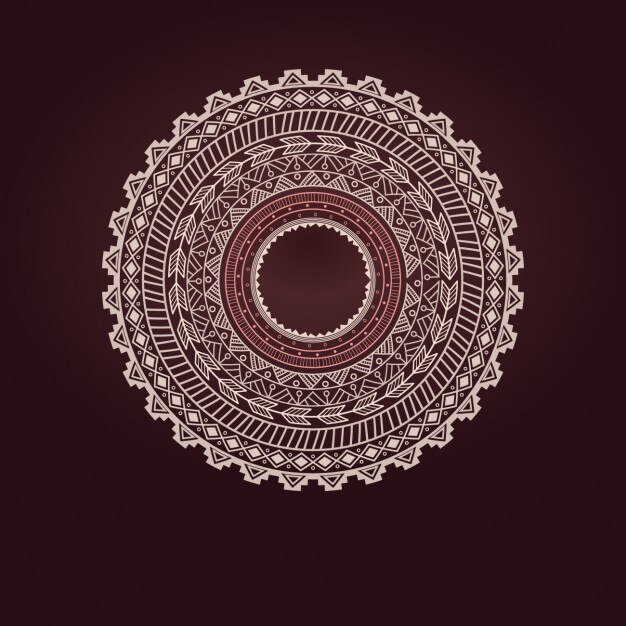 Fondo decorativo de estilo boho